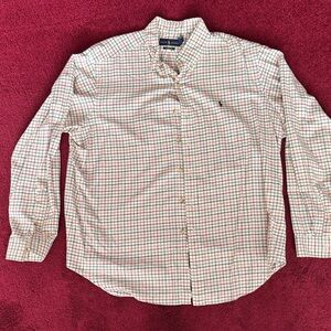 Polo Ralph Lauren men XL Multicolor Checkered Button Down Shirt